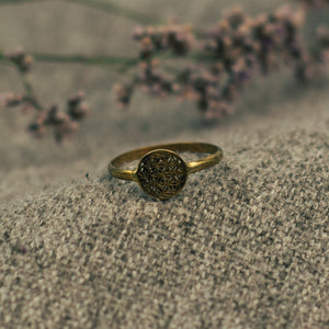 Filigraner Lebensblume Ring