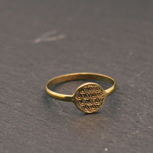 Filigraner Lebensblume Ring