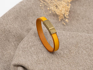 Leder Armband für Männer, Herrenarmband Leder, in zwei Farben erhältlich