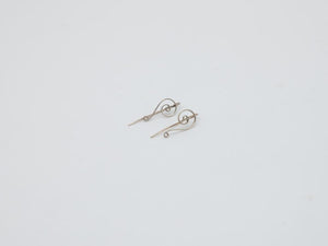 Kletterohrringe, Earclimber Ohrringe Simple, 925 Sterlingsilber