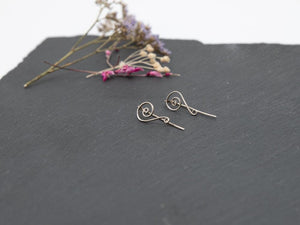 Kletterohrringe, Earclimber Ohrringe Simple, 925 Sterlingsilber