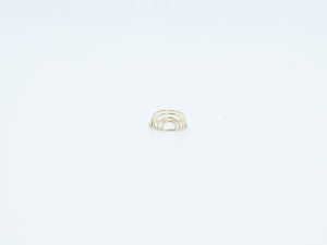 Regenbogen Ring, gold