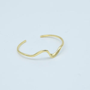 Armreif WAVE, silber oder gold