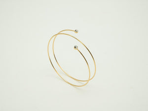 Oberarmreif, gold mit