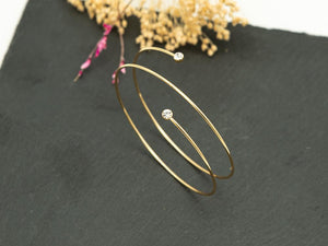 Oberarmreif, gold mit