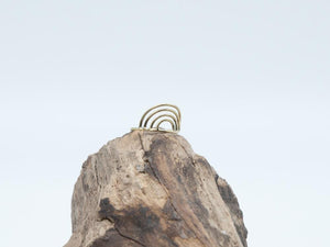 Regenbogen Ring, gold