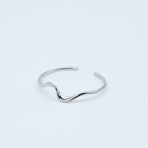 Armreif WAVE, silber oder gold