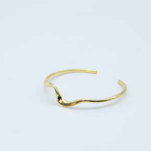 Armreif WAVE, silber oder gold