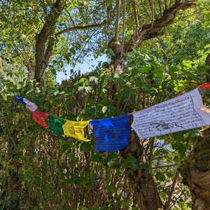 Wimpelkette, Tibetische Gebetsfahnen Girlande, verschiedene Größen